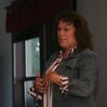 Rhonda Miller teaching