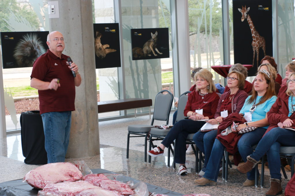 Jeff Savell talking about the Meat Science program at Texas A&M University