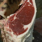 Beef carcass with intermediate dark cutting condition