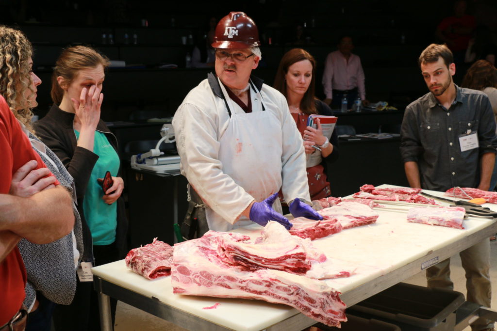 Davey Griffin talking about beef rib cuts