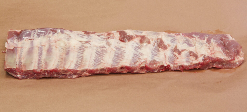 416A Pork Spareribs, St. Louis Style (medial view) 2