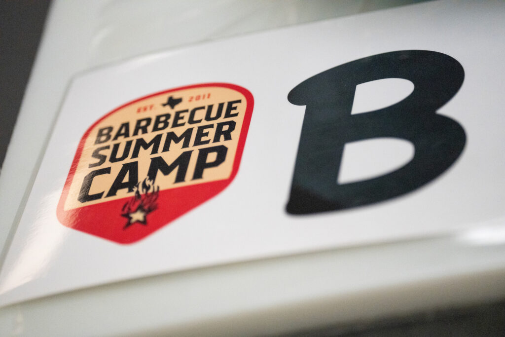 "Barbecue Summer Camp" logo.