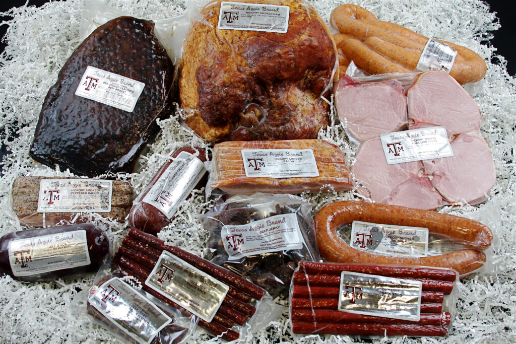 Meat Products produced at the Rosenthal Center
